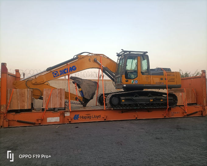 FR Lashing on JCB